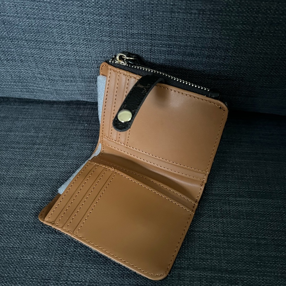 NWT NANETTE LEPORE SMALL LOGO BIFOLD WALLET ORGANIZER & CARD CASE CARDHOLDER - Picture 7 of 14